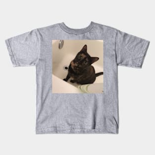 Bath Cat Kids T-Shirt